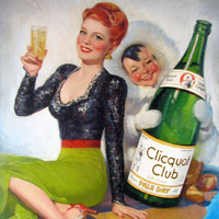 clicqout club, eskimo, soda advertising, americana illustration art