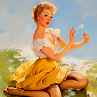 Gil Elvgren, Pin up,