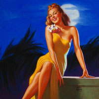 marilyn monroe, earl moran, pin up, norma jeane