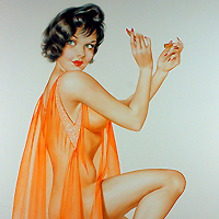 vargas, playboy, 1961, nude, cheesecake