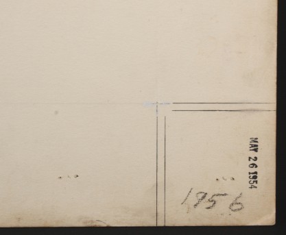 Kemper Thomas date stamp and notations