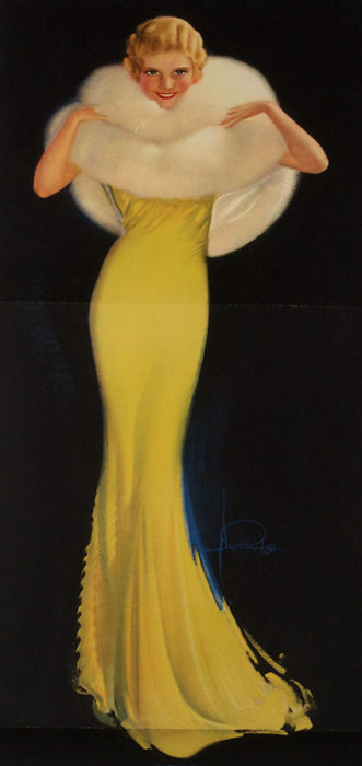 "Dazzling" by Rolf Armstrong (1930s)